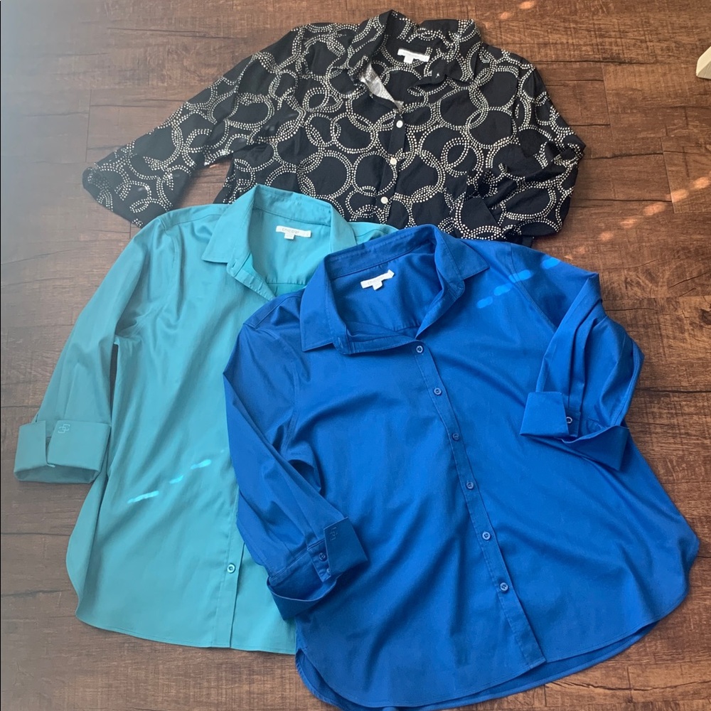 Chico Button Down Shirt Bundle - image 7